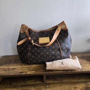 Louis Vuitton Brown Monogram Canvas Shoulder Bag
